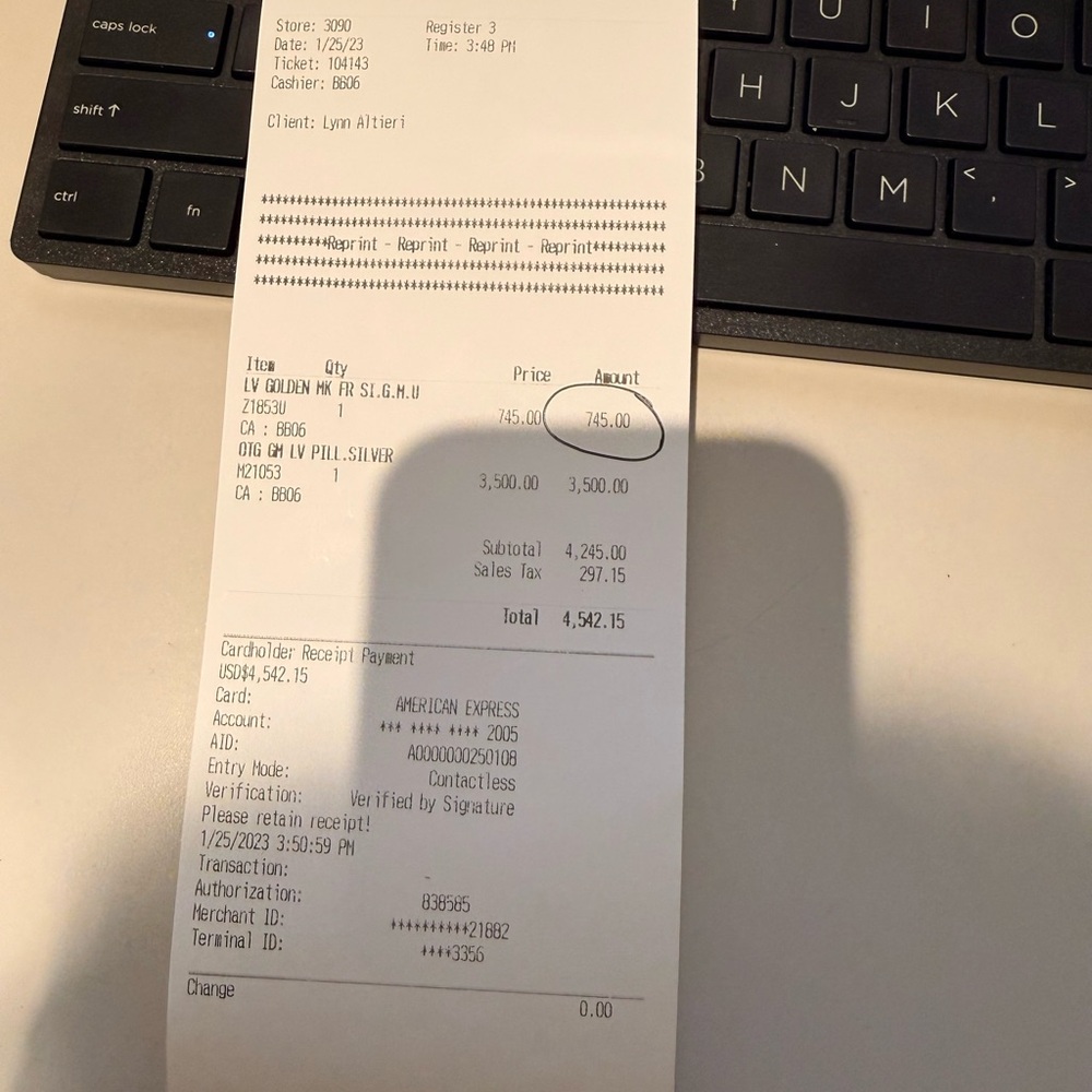 LOUIS VUITTON SUNGLASSES - Picture 5 of 5